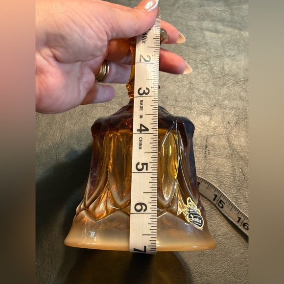 Vintage Fenton Cameo Amber to ombré shade - Picture 6 of 6